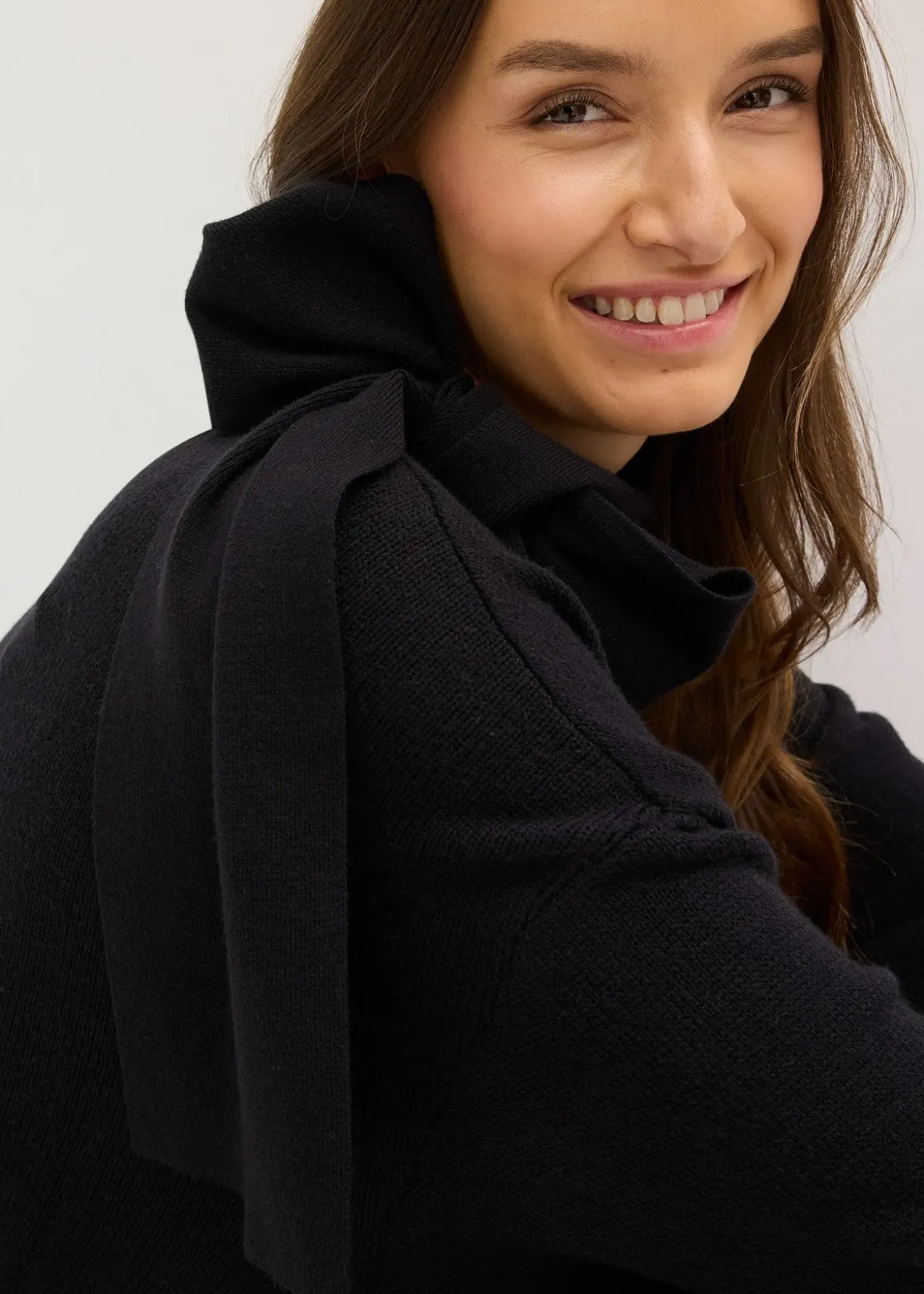 Pull oversize et doux en viscose majoritaire