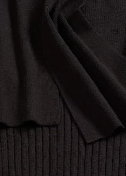 Pull oversize et doux en viscose majoritaire