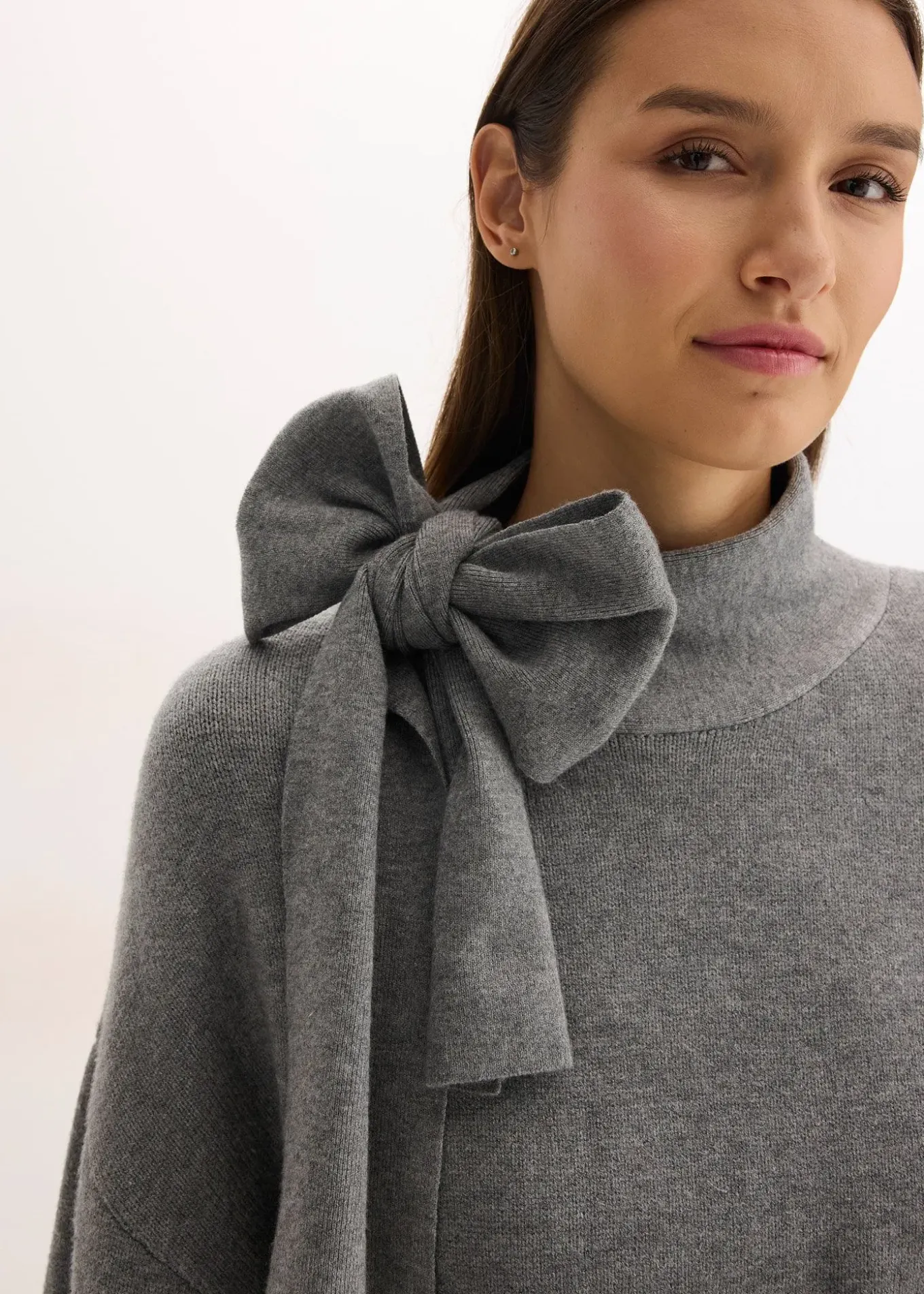 Pull oversize et doux en viscose majoritaire