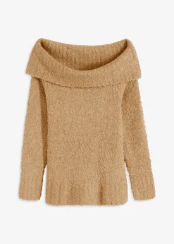 Pull épaules dénudées