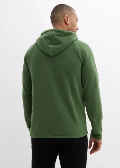 Pull polaire doux à capuche