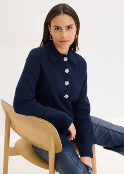 Pull polo avec laine