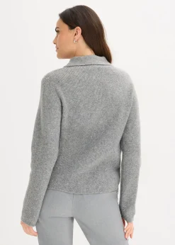 Pull polo avec laine