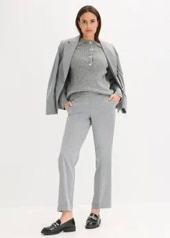 Pull polo avec laine