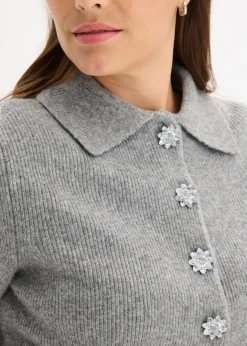 Pull polo avec laine