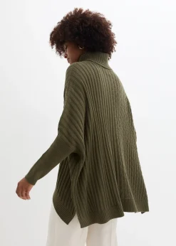 Pull poncho oversize