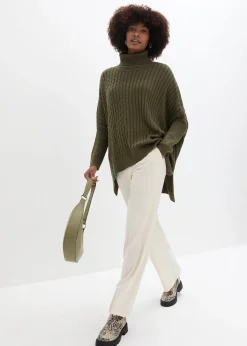 Pull poncho oversize