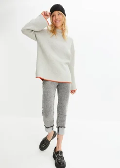 Pull réversible en fine maille