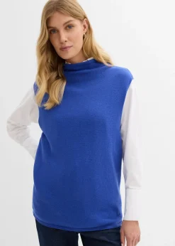 Pull sans manches 100% coton