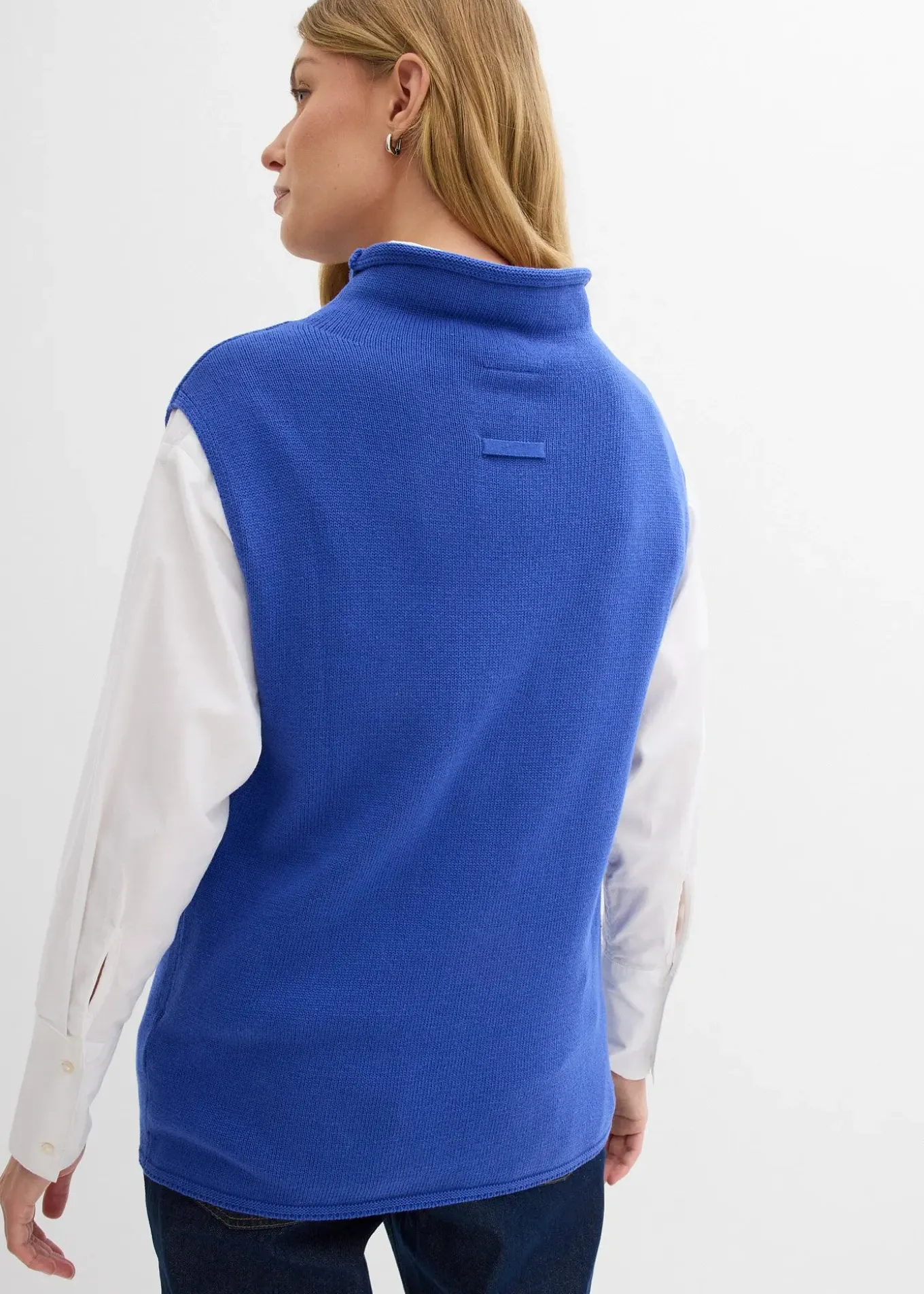 Pull sans manches 100% coton