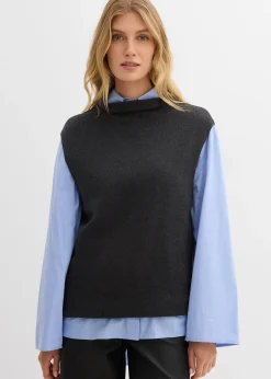 Pull sans manches 100% coton