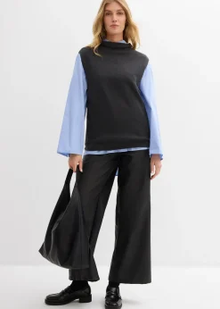 Pull sans manches 100% coton