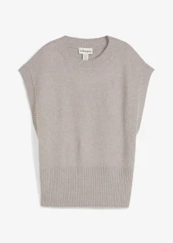 Pull sans manches oversize