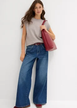 Pull sans manches oversize