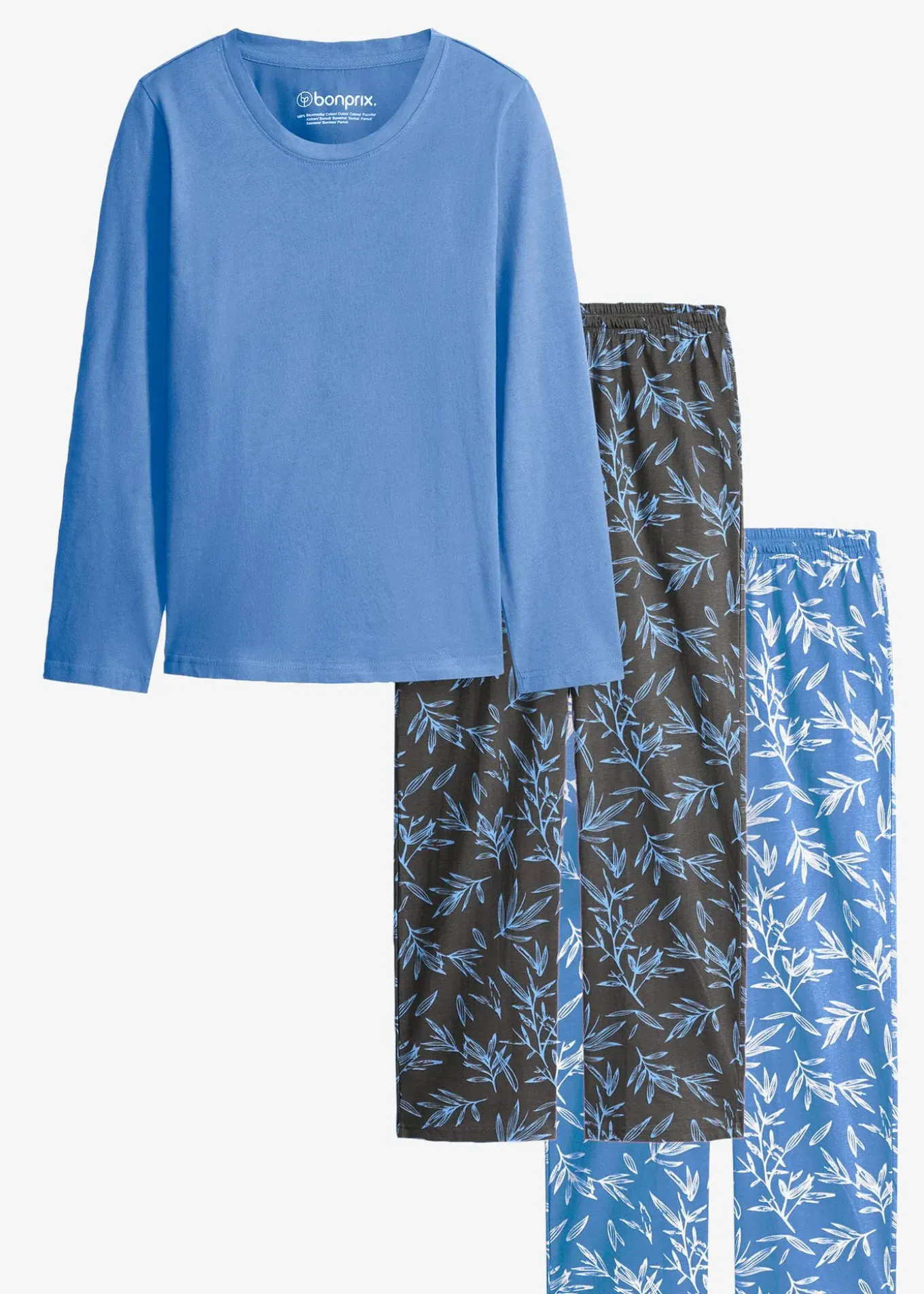 Pyjama 100% coton (2 bas et 1 haut)