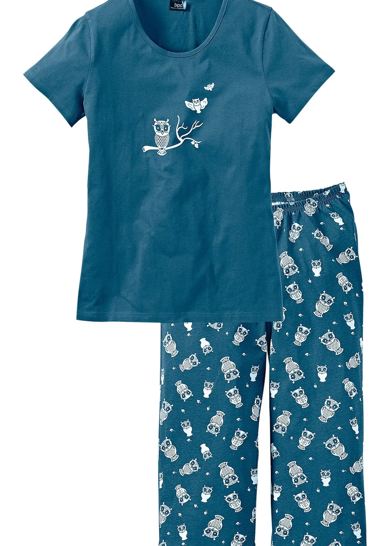 Pyjama avec corsaire et t-shirt