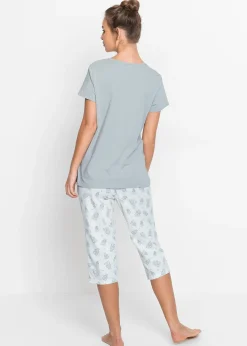 Pyjama avec corsaire et t-shirt