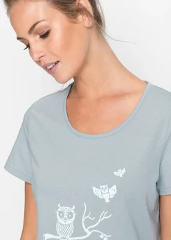 Pyjama avec corsaire et t-shirt