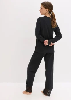 Pyjama avec finitions dentelle