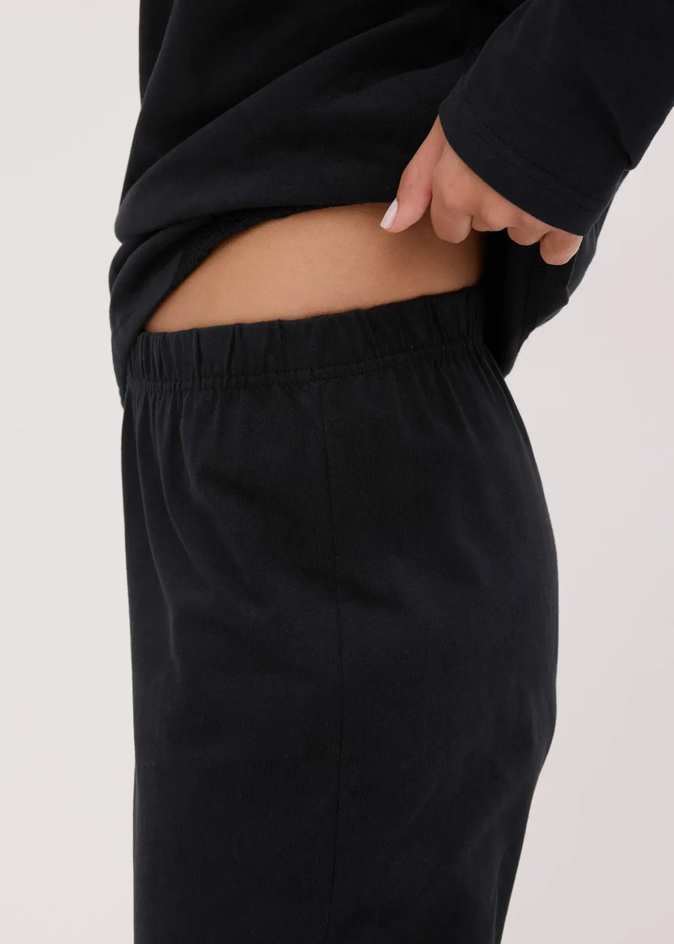 Pyjama avec finitions dentelle