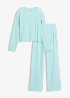 Pyjama avec motif cœurs