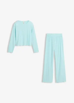 Pyjama avec motif cœurs