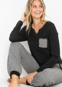 Pyjama avec pantalon en flanelle