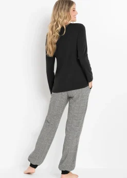 Pyjama avec pantalon en flanelle