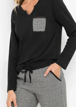 Pyjama avec pantalon en flanelle