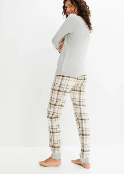 Pyjama avec pantalon en flanelle