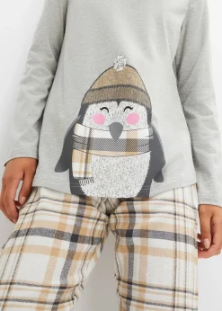 Pyjama avec pantalon en flanelle