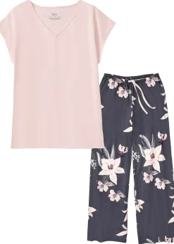 Pyjama avec pantalon large