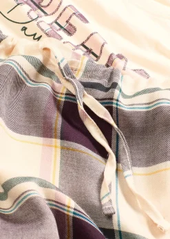 Pyjama avec pantalon tissé doux et pochette cadeau