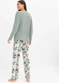 Pyjama avec patte de boutonnage