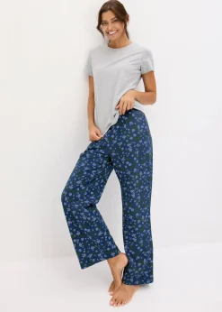 Pyjama avec T-shirt manches courtes slim