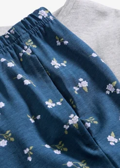 Pyjama avec T-shirt manches courtes slim