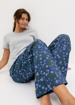 Pyjama avec T-shirt manches courtes slim