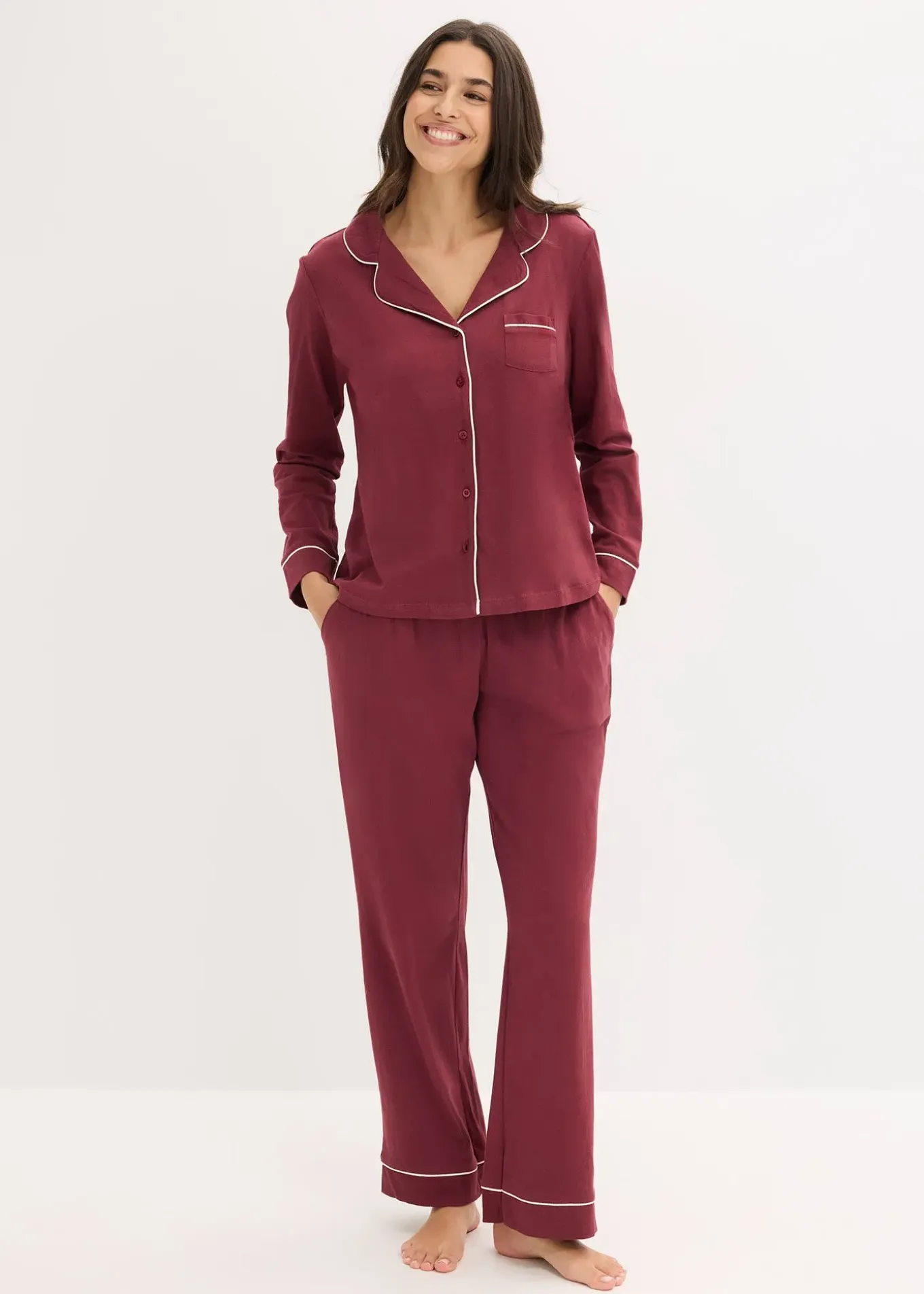 Pyjama boutonné 100% coton