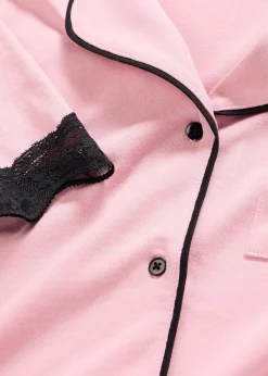 Pyjama boutonné en matière douce