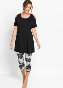 Pyjama corsaire à manches courtes