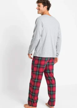 Pyjama coton manches longues
