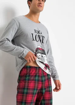 Pyjama coton manches longues