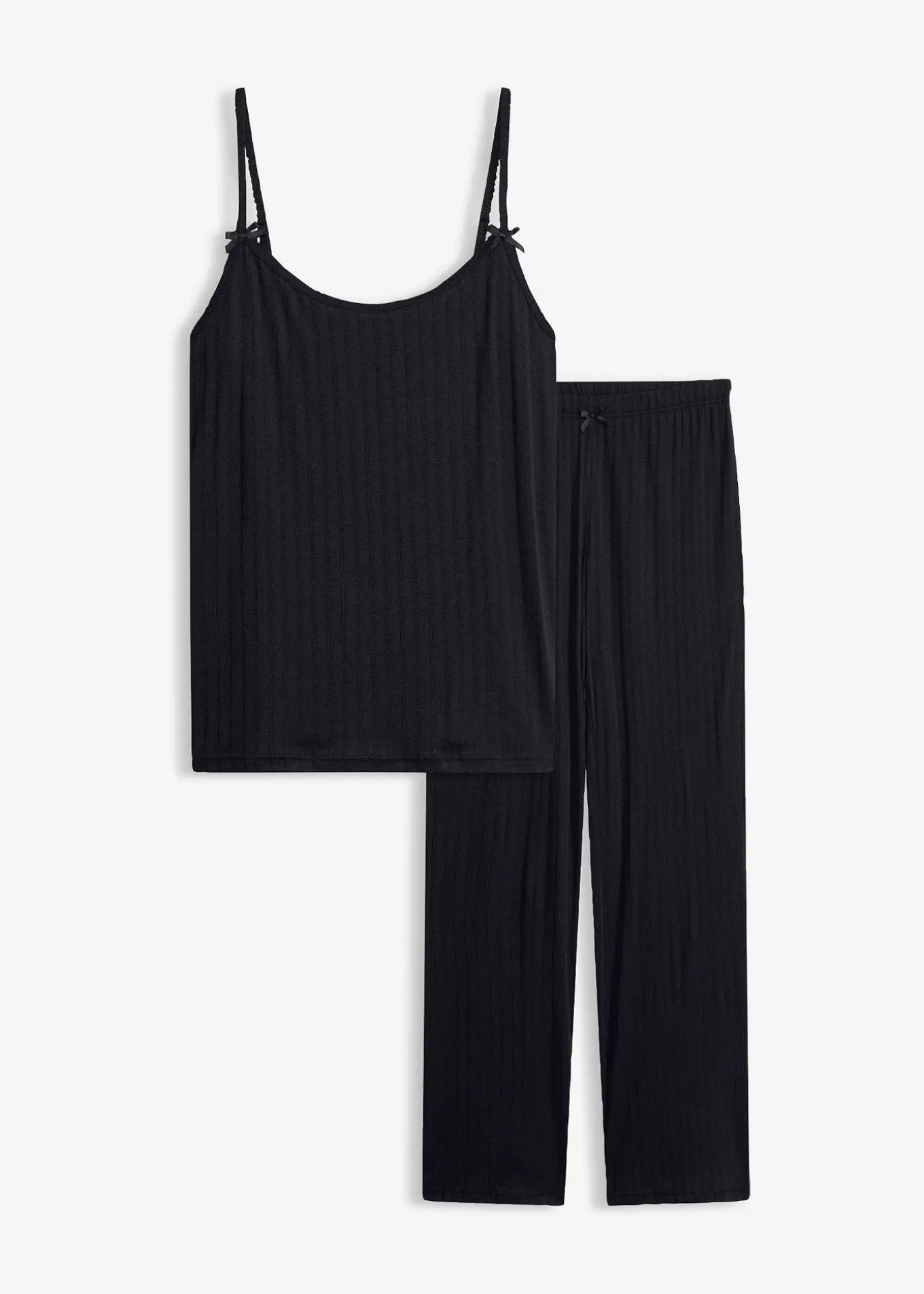 Pyjama doux en jersey pointelle