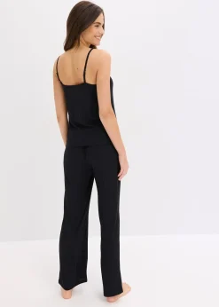 Pyjama doux en jersey pointelle