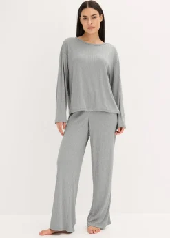 Pyjama doux en jersey pointelle