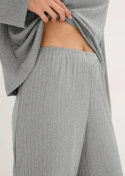 Pyjama doux en jersey pointelle