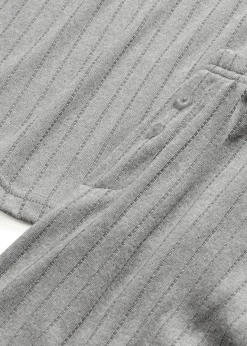 Pyjama doux en jersey pointelle