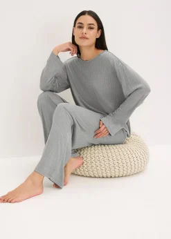 Pyjama doux en jersey pointelle