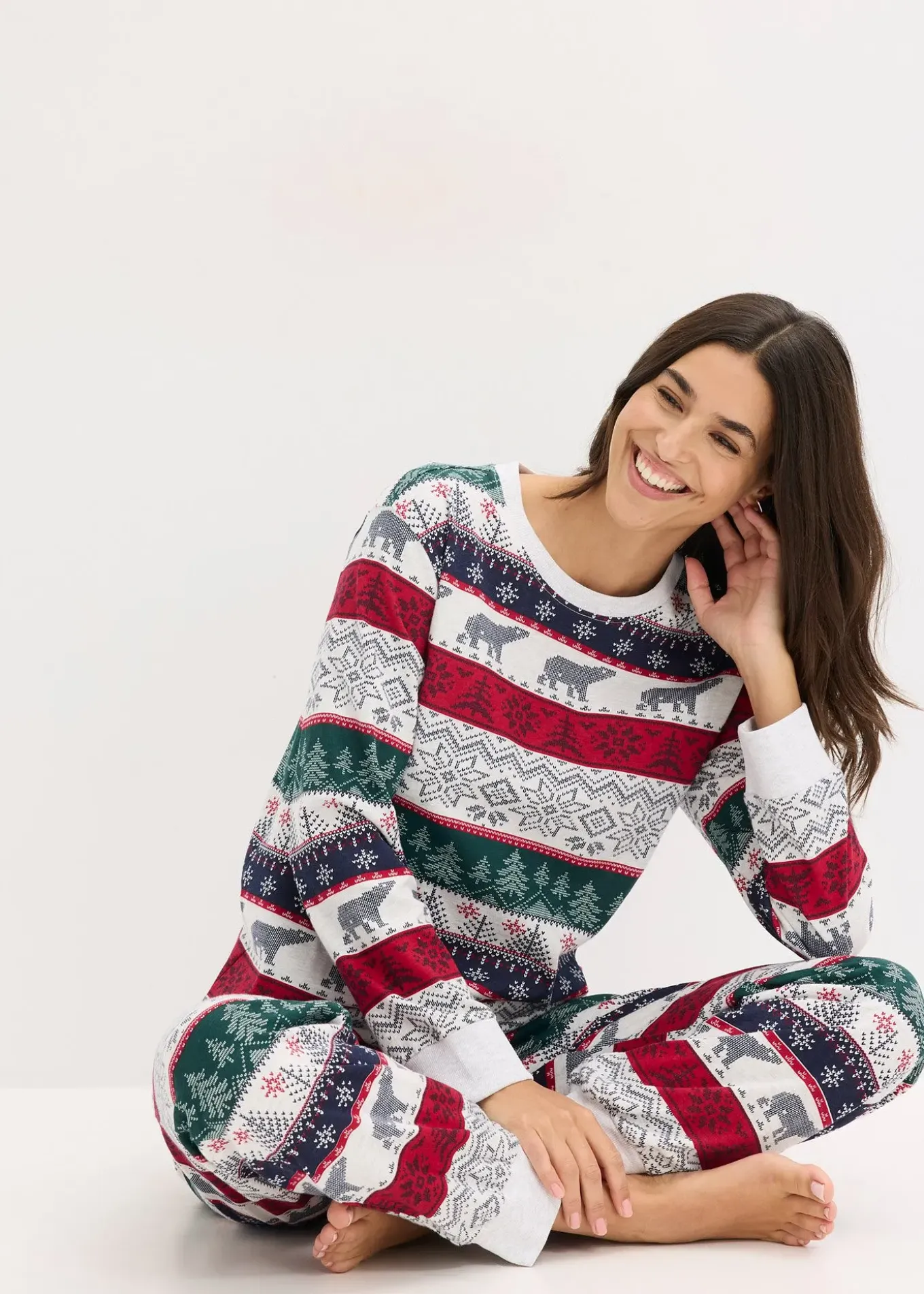 Pyjama en coton doux avec pochette cadeau