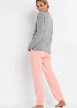 Pyjama en coton et viscose